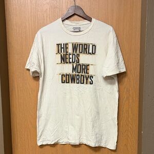 American Apparel Cream Graphic Tee